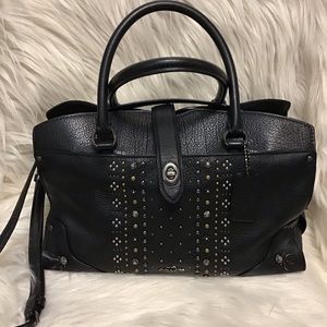 COACH MERCER 30 BANDANA RIVETS 56832 SATCHEL